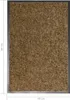 The Living Store Fußmatte Waschbar Braun 40x60 cm Produktbild-Vorschau 6