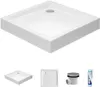 ECOLAM Duschwanne Duschtasse flach Patio Viereck Produktbild-Vorschau 2
