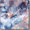 Coloray Uhr auf Leinwand 30x30 cm Wand Uhr Dekoration Produktbild-Vorschau 1