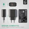 CELLONIC Caricatore USB da muro per cellulare smartphone Anteprima dell’immagine prodotto 3
