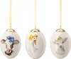 Hutschenreuther zestaw 3 porcelanowych jajek 7cm seria Podgląd zdjęcia produktu 1