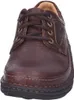 A close-up, front-facing view of a brown leather shoe. Anteprima dell’immagine prodotto