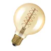 Osram Vintage 1906 LED E27 Globe Filament Gold 95mm 7W Produktbild-Vorschau 1