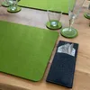 heimtexland ® Tischdeko Filz Tischset Bestecktasche Produktbild-Vorschau 6