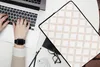 MuchoWow® Laptop Hülle 14 ZollLinie - Geometrie - Muster - Produktbild-Vorschau 2