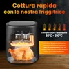 Extralink Air Fryer 4,2 L, friggitrice ad aria, 1300 W, Anteprima dell’immagine prodotto 4