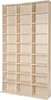 Étagère bibliothèque Christel 180 x 102 x 23,5cm - marron Voir les images du produit 1