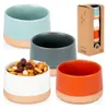 Excellent Houseware Schalen-Set 4 Stück Steingut Produktbild-Vorschau 17
