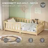 ML-Design łóżko dziecięce 70x140 cm naturalne łóżko Podgląd zdjęcia produktu 2