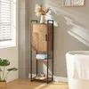 Badkamerkast 'Namsskogan', 115x35x25 cm, met walnootlook Productafbeelding-voorbeeld 1