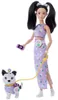 Barbie Twinning Looks Modepuppe mit Hündchen, Produktbild-Vorschau 1