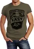 Biker Herren T-Shirt Easy Rider - Born To Ride Slim Fit Produktbild-Vorschau 1