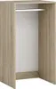 A product shot of an open wardrobe frame with a hanging rail. Produktbild-Vorschau