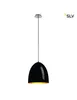 SLV 133060 PARA CONE 30 Pendelleuchte rund schwarz gold E27 Produktbild-Vorschau 1