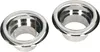 KOTARBAU® 4er Set Luftgitter Rund Chrom aus Kunststoff für Produktbild-Vorschau 4