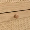 MODFU Schuhschränke Holzwerkstoff Schuhschrank aus Rattan Produktbild-Vorschau 8