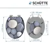 SCHÜTTE MDF WC Sitz GREY STONES, Toilettendeckel mit Produktbild-Vorschau 7
