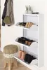 Metalowa szafka na buty 3 drzwi - 50 x 15 x 103 cm - Podgląd zdjęcia produktu 8