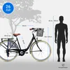 Bergsteiger Paris 26 Zoll Damenfahrrad, ab 140 cm, Korb, Produktbild-Vorschau 6