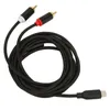 Kábel s konektorom typu C na 2RCA, hi-fi stereo, pozlátený Náhľad obrázku produktu 1