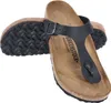Birkenstock Gizeh Schwarz Normal Fußbett - Damen Hausschuhe Produktbild-Vorschau 29