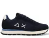 A side view of a blue sneaker. Produktbild-Vorschau