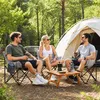 Sekey Campingstuhl Gepolstert Klappstuhl Camping Faltstuhl Produktbild-Vorschau 7