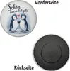 Pinguine mit Herz Magnet - Schön, dass es dich gibt Produktbild-Vorschau 2