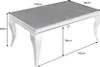 riess-ambiente Couchtisch MODERN BAROCK 100cm schwarz chrom Produktbild-Vorschau 7