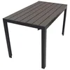 DEGAMO Gartentisch Esstisch SORANO 125x70cm, Alu anthrazit Produktbild-Vorschau 7