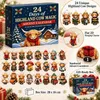 Adventskalender 24 Tage Highland Cow Magic 24 Sammelfiguren Produktbild-Vorschau 3