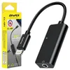 Awei Adapter Cl-121 Lightning/Jack 3.5 2W1 Black/Black Voir les images du produit 5