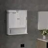 Moderná závesná kúpeľňová skrinka v štýle loft, 70 cm Náhľad obrázku produktu 4