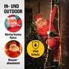 MONZANA® LED Weihnachtsmann Leiter XXL 240cm In-/Outdoor Produktbild-Vorschau 4