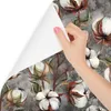 Muralo Selbstklebende Fototapete für Wohnzimmer BAUMWOLLE Produktbild-Vorschau 3