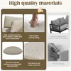 Collage of images showcasing the features and materials of a patio furniture set. Podgląd zdjęcia produktu