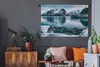 MuchoWow® Wandteppich Wandbehang Winter - See - Schnee Produktbild-Vorschau 5