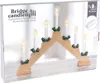 Weihnachtsdekoration LED Kerzenhalter 7 Kerzen natur Produktbild-Vorschau 20
