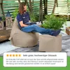 Green Bean® Sitzsack mit Rückenlehne "Cozy" 80x70x90cm - Produktbild-Vorschau 4