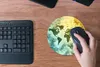 MuchoWow® Mauspad Mousepad Weltkarte - Rauch - Farben 20x20 Produktbild-Vorschau 4