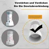IBC S60×6 Verlängerungsstück Auslaufhahn Set, Kunststoff, Produktbild-Vorschau 4