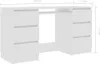 A 3D rendering of a white desk with multiple drawers. Anteprima dell’immagine prodotto