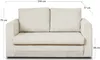 Best Mobilier 1390BEI, Beige, 1460 mm, 770 mm, 790 mm Produktbild-Vorschau 8