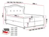 MIRJAN24 Boxspringbett Bedran, Doppelbett mit zwei Produktbild-Vorschau 11