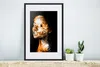 MuchoWow® MuchoWow® Gerahmtes Poster Frau - Lehm - Muster Produktbild-Vorschau 4