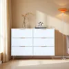 UnboxG Comò a 6 cassetti, bianco, credenza / armadio Anteprima dell’immagine prodotto 1