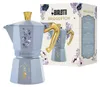 Bialetti Bridgerton, Mokka-Kanne, Blau, Gold, Aluminium, 6 Produktbild-Vorschau 5