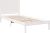 Dłuższe Łóżko Bez Materaca, Białe, 90X220 Cm, Lite Drewno Podgląd zdjęcia produktu 3