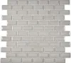 Mini Metro Subway Mosaik Fliese Keramik Fliesenspiegel Produktbild-Vorschau 1