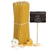 Bougies d'église en cire d'abeille "Miel" N30 100 pcs. Voir les images du produit 1